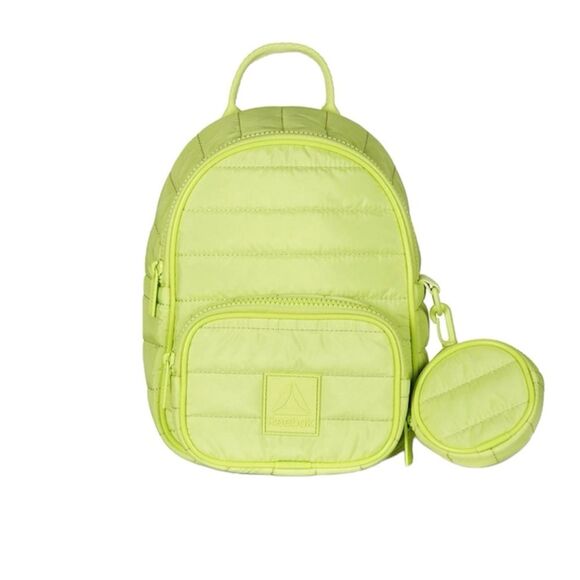 NWT Mini Backpack Neon Coin Pouch - Picture 2 of 5